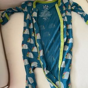 Kickee Pants Taco Footie Zip